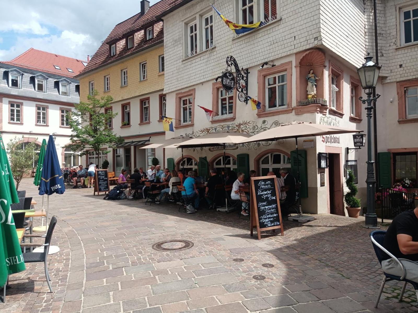 Fuerstenstube Hirschhorn Kültér fotó